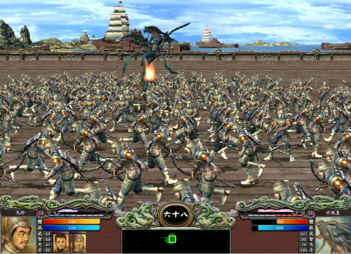 三国群英传7冲阵如何快速布阵2