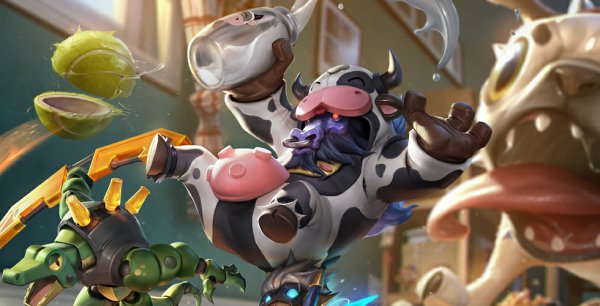 史上最皮的皮肤！哞利斯塔敲钟太贱了