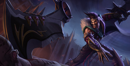 lol德莱文接斧头技巧_德莱文接斧子的位置怎么定位