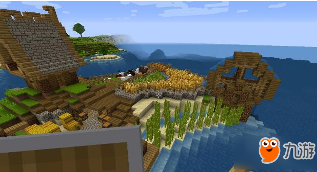 我的世界树屋设计图_我的世界树屋建筑图片