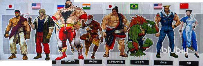 街头霸王6人物有谁 热门人物资料介绍